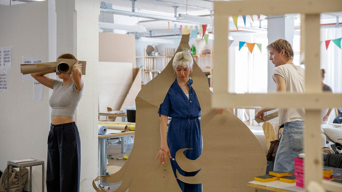 Bild Abschlussausstellung, BA & MA Vermittlung von Kunst und Design