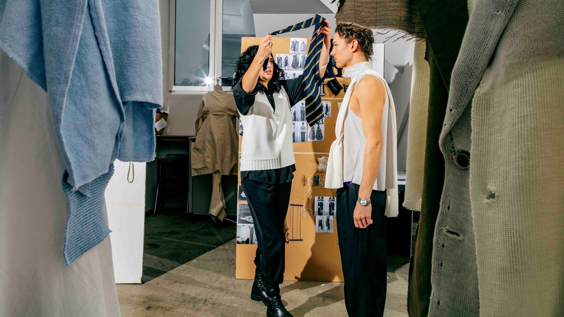 Bild Thesis Presentation, Masterstudio Fashion Design