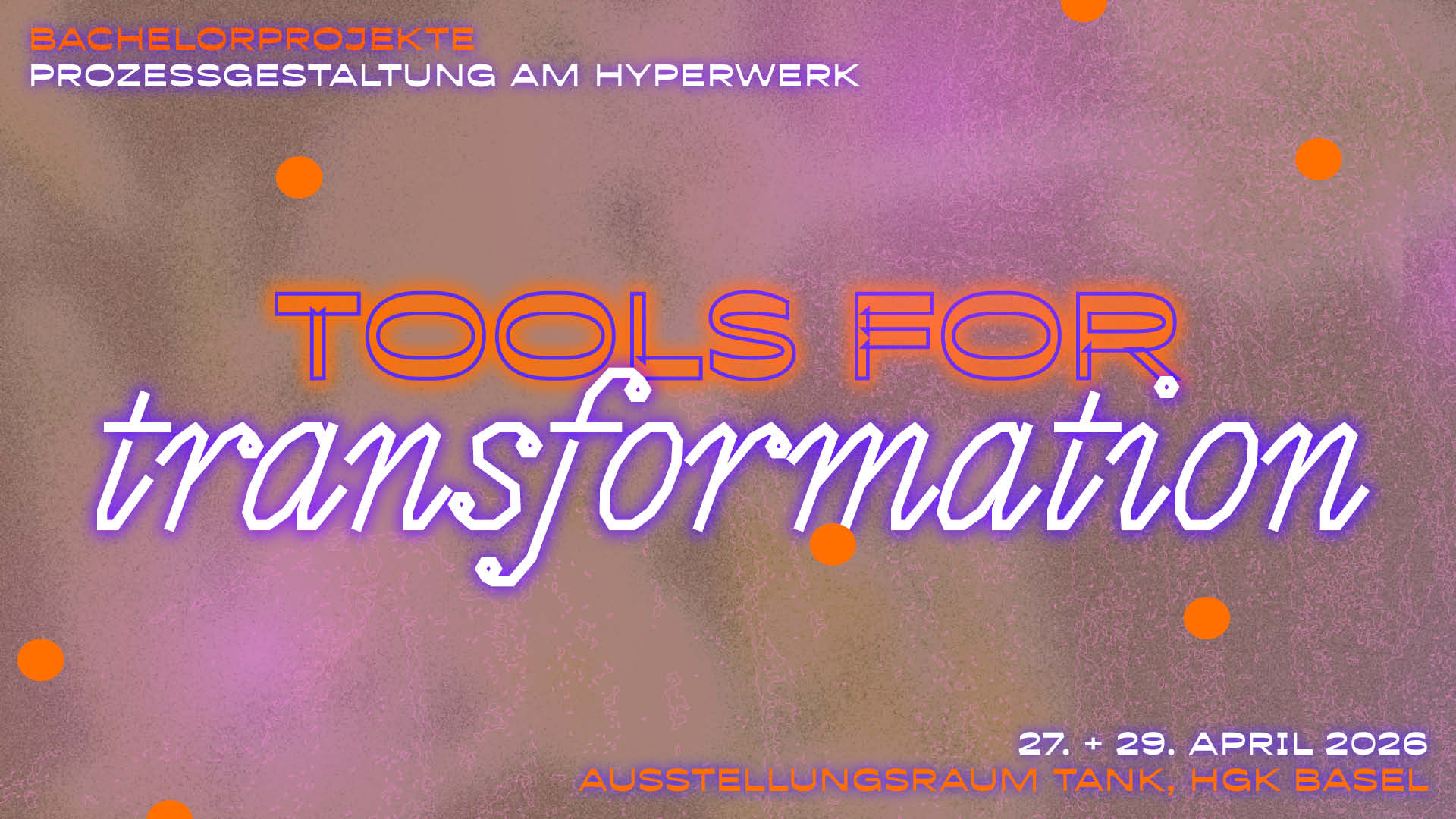 Bild Tools for Transformation / Diplom-Präsentation